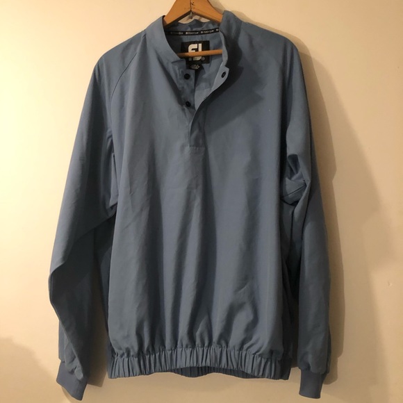 collared windbreaker